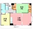 セントラルハイツの間取り画像
