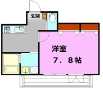 ドエル アサヒの間取り画像