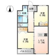 メゾン フルールの間取り画像