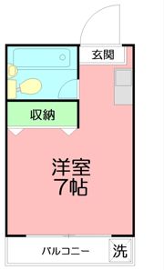 メゾン・ド・ブラン東海大学前ABの間取り画像