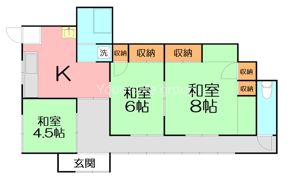 御殿貸家Y様邸の間取り画像