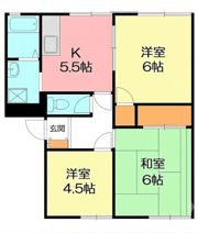 サニーエステートの間取り画像