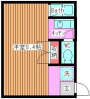 シャトルM-1の間取り画像