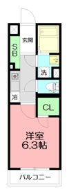 グランヒルズの間取り画像