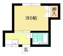 ヒルトップ東海の間取り画像