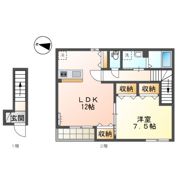 メルベール・クレシアの間取り画像