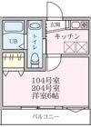 ラコリーヌ踊場の間取り画像
