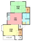 メゾン城南 C棟の間取り画像