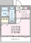 ラコリーヌ踊場の間取り画像