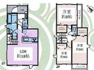 秦野市曽屋戸建の間取り画像