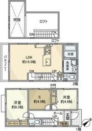 辻堂新町戸建の間取り画像