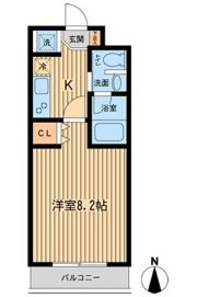 NSマンション3の間取り画像