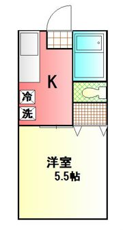 ピュアタウン東海大学駅前の間取り画像