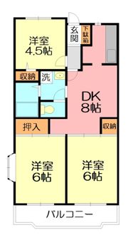 ニフティ34の間取り画像
