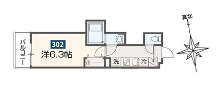 MELDIA高座渋谷IVの間取り画像