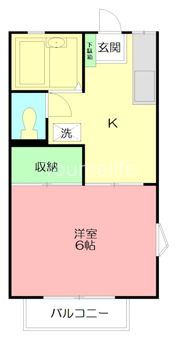 クローカス池田Aの間取り画像