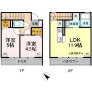 ソワニエ松が岡の間取り画像