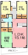 モリエーム鵠沼の間取り画像