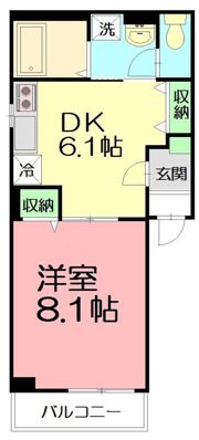 グロリアス湘南の間取り画像