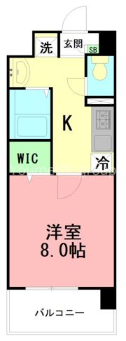 ノース ストリート湘南 C－Xの間取り画像