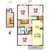 ソレアードAII IIの間取り画像