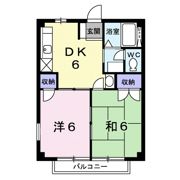 リバーサイドAOKIの間取り画像