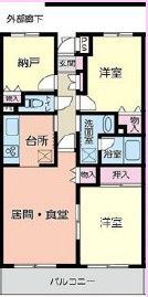 ソシア勝見田の間取り画像