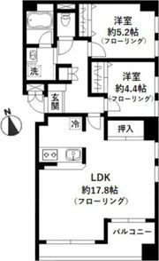 TRガーデン横浜中田の間取り画像
