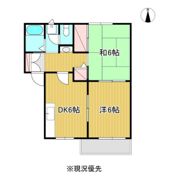 アプリコットハイツIIの間取り画像