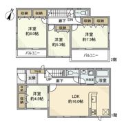 富士見町戸建の間取り画像