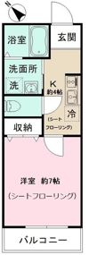 NS GATE鎌倉材木座の間取り画像