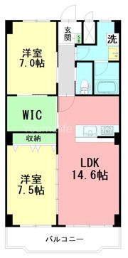 ペアシティー湘南の間取り画像