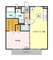 セジュール レセンテの間取り画像