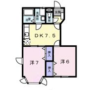 エクレール平沢IIの間取り画像