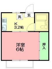 パティオ三富士の間取り画像
