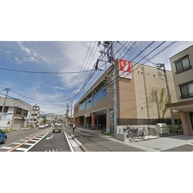 近くのヤオコー藤沢片瀬店まで435m(徒歩6分)