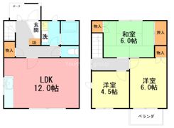 甘粕テラスの間取り画像