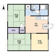 ハイライズ杉山の間取り画像