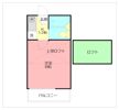 コーポアミの間取り画像