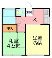 ヒルトップ湘南の間取り画像