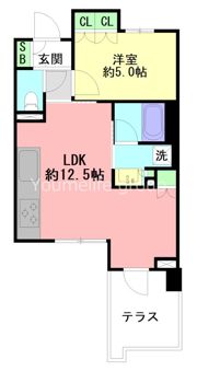 クリオ片瀬江ノ島の間取り画像