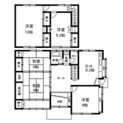 横浜市栄区長沼町 戸建の間取り画像