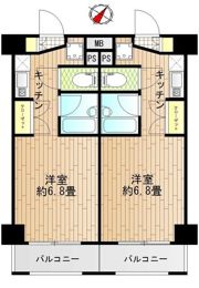 エクセラ大船の間取り画像
