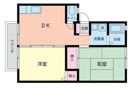 Dear Court ADACHIの間取り画像