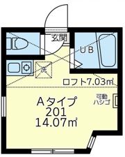 ユナイト大船エルパサージュの間取り画像