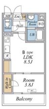 リブリ・台の間取り画像