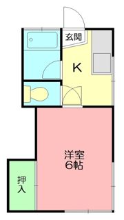 インベストメント南矢名の間取り画像