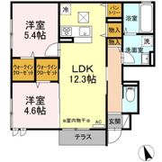 クレールの間取り画像