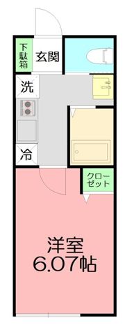 ブランノワールIIの間取り画像