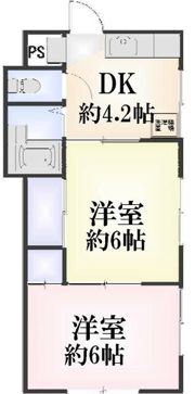 フェリス伊勢原の間取り画像